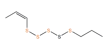 (Z)-1-Propenyl propyl pentasulfide